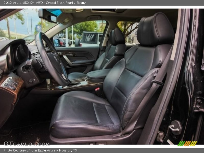 Crystal Black Pearl / Ebony 2012 Acura MDX SH-AWD