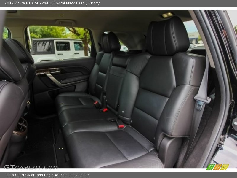 Crystal Black Pearl / Ebony 2012 Acura MDX SH-AWD