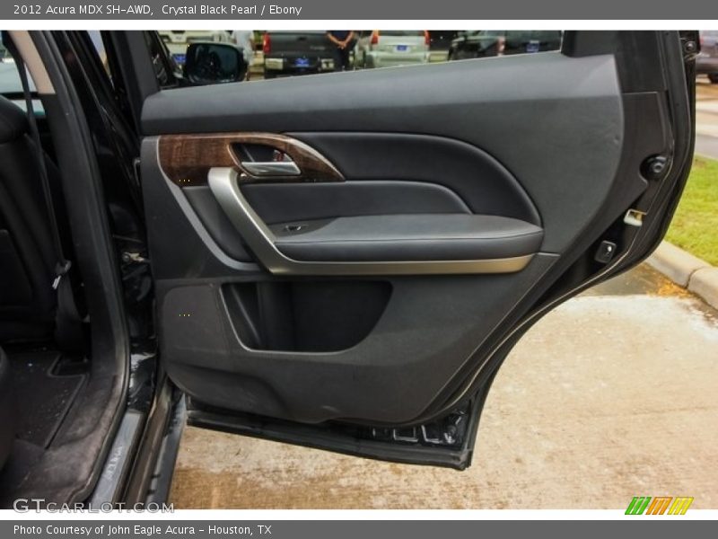 Crystal Black Pearl / Ebony 2012 Acura MDX SH-AWD