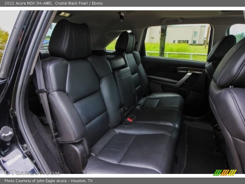Crystal Black Pearl / Ebony 2012 Acura MDX SH-AWD