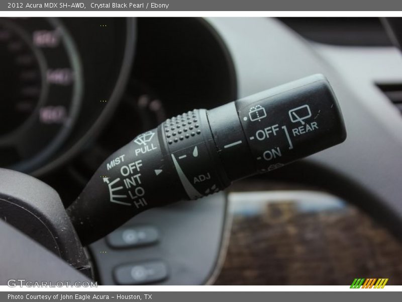 Crystal Black Pearl / Ebony 2012 Acura MDX SH-AWD