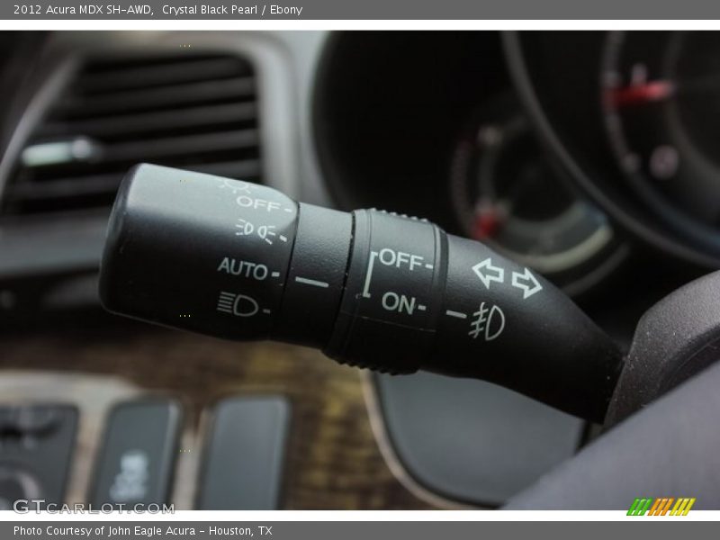 Crystal Black Pearl / Ebony 2012 Acura MDX SH-AWD