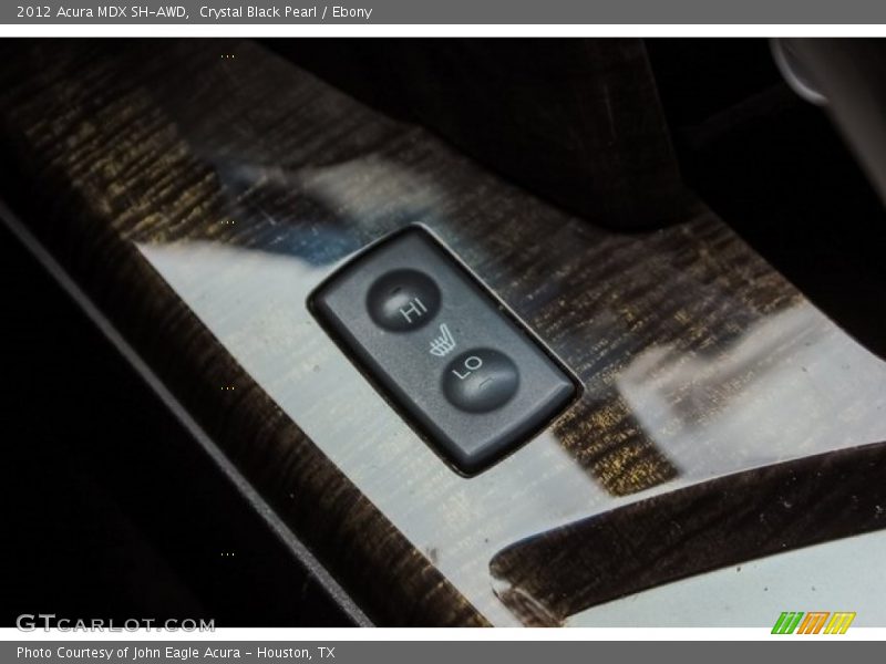 Crystal Black Pearl / Ebony 2012 Acura MDX SH-AWD