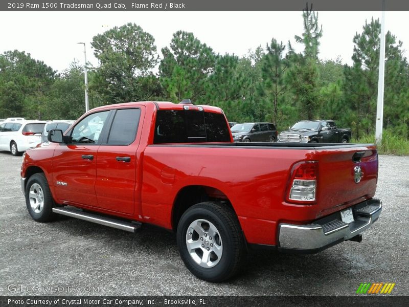 Flame Red / Black 2019 Ram 1500 Tradesman Quad Cab