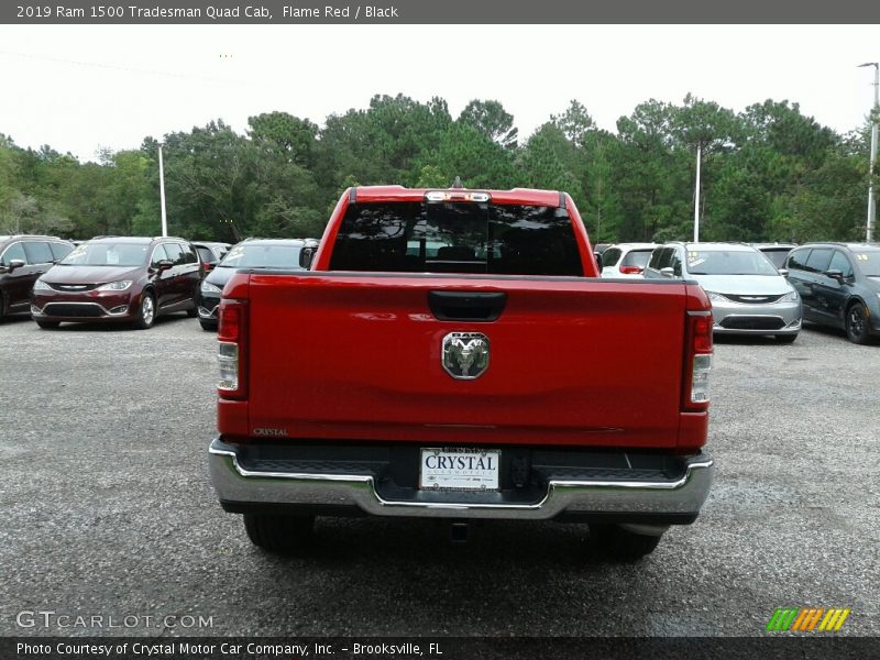 Flame Red / Black 2019 Ram 1500 Tradesman Quad Cab