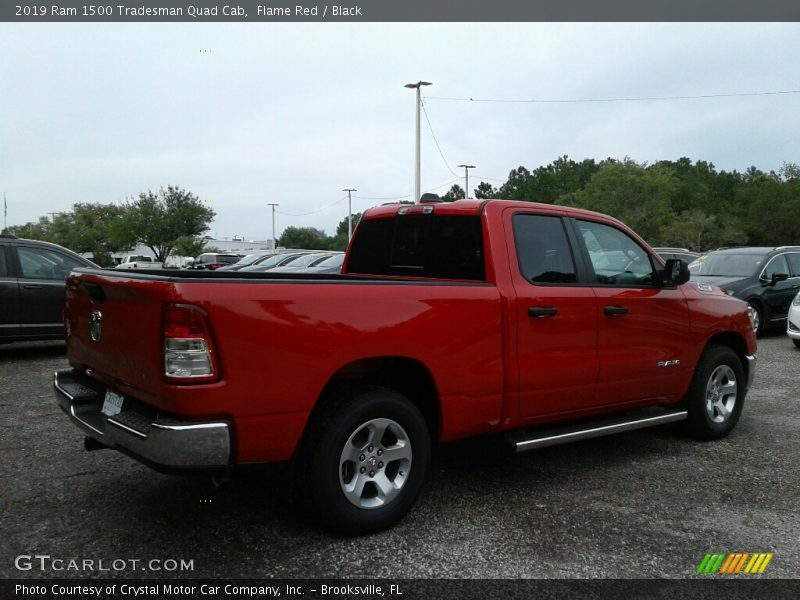 Flame Red / Black 2019 Ram 1500 Tradesman Quad Cab