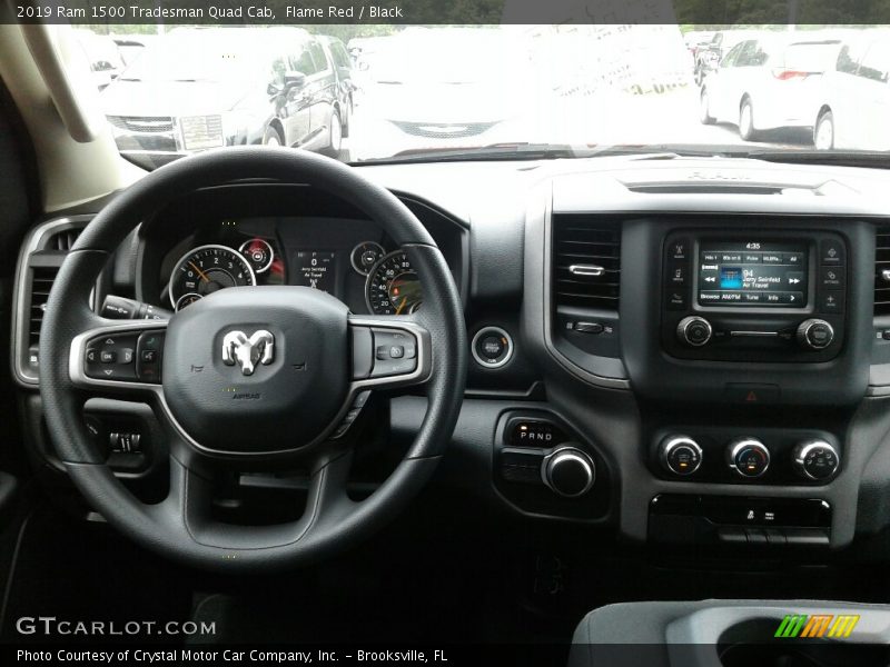 Flame Red / Black 2019 Ram 1500 Tradesman Quad Cab