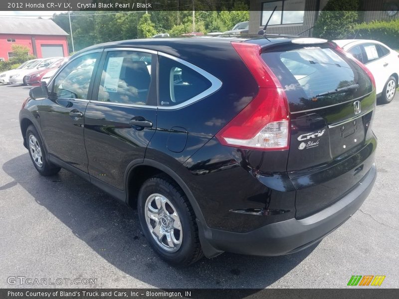 Crystal Black Pearl / Black 2012 Honda CR-V LX