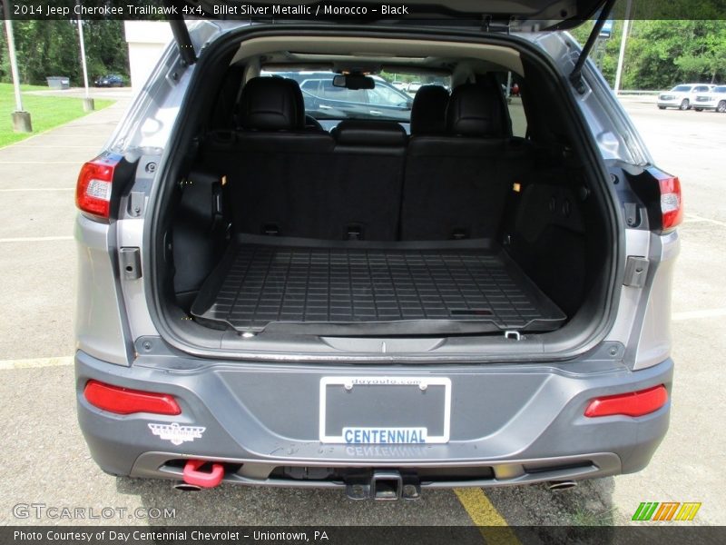 Billet Silver Metallic / Morocco - Black 2014 Jeep Cherokee Trailhawk 4x4