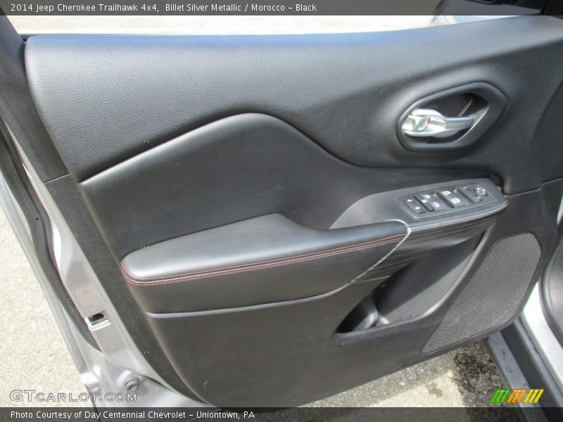 Billet Silver Metallic / Morocco - Black 2014 Jeep Cherokee Trailhawk 4x4