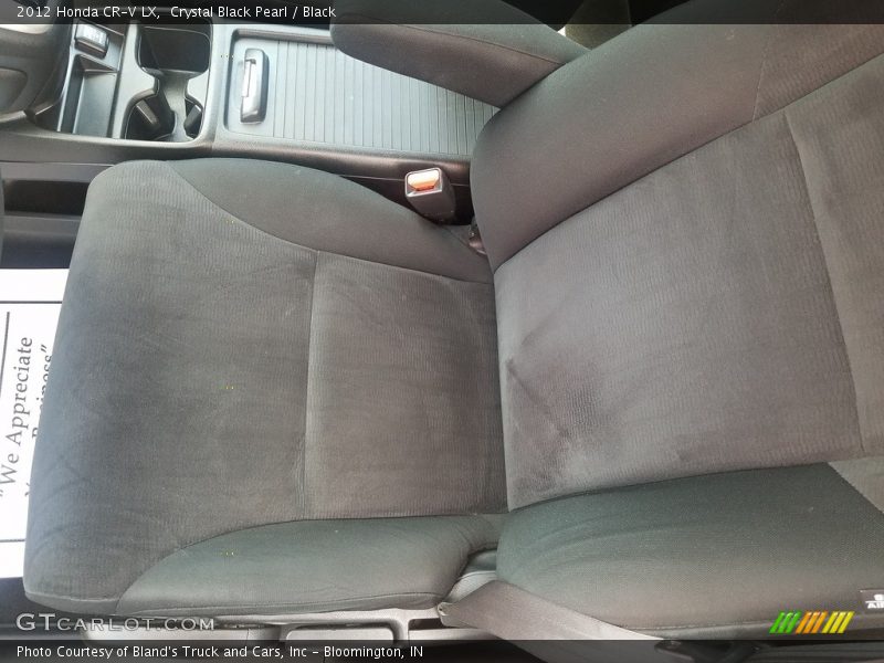 Crystal Black Pearl / Black 2012 Honda CR-V LX