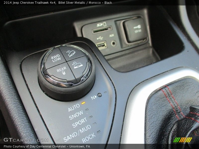 Billet Silver Metallic / Morocco - Black 2014 Jeep Cherokee Trailhawk 4x4