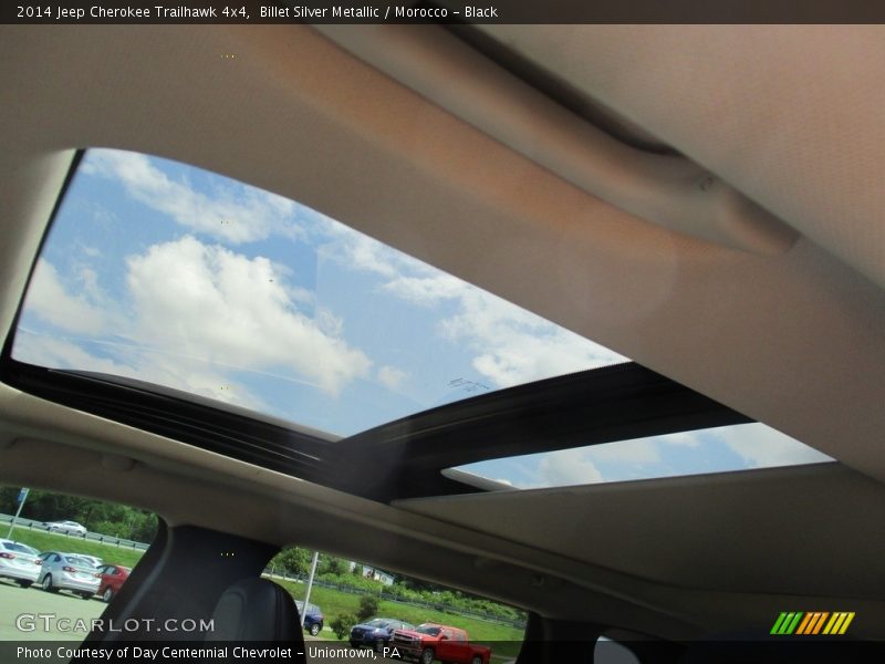 Billet Silver Metallic / Morocco - Black 2014 Jeep Cherokee Trailhawk 4x4