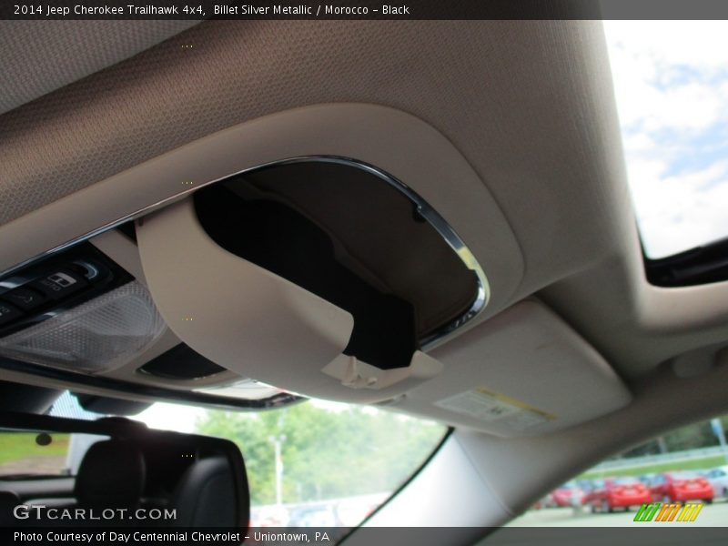 Billet Silver Metallic / Morocco - Black 2014 Jeep Cherokee Trailhawk 4x4