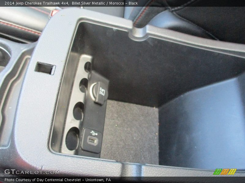 Billet Silver Metallic / Morocco - Black 2014 Jeep Cherokee Trailhawk 4x4