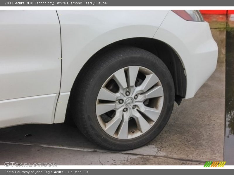 White Diamond Pearl / Taupe 2011 Acura RDX Technology