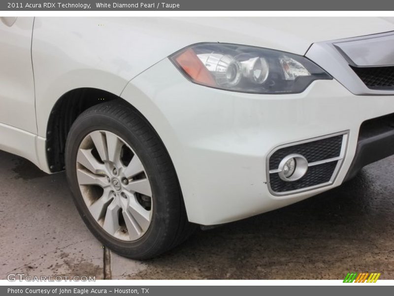 White Diamond Pearl / Taupe 2011 Acura RDX Technology