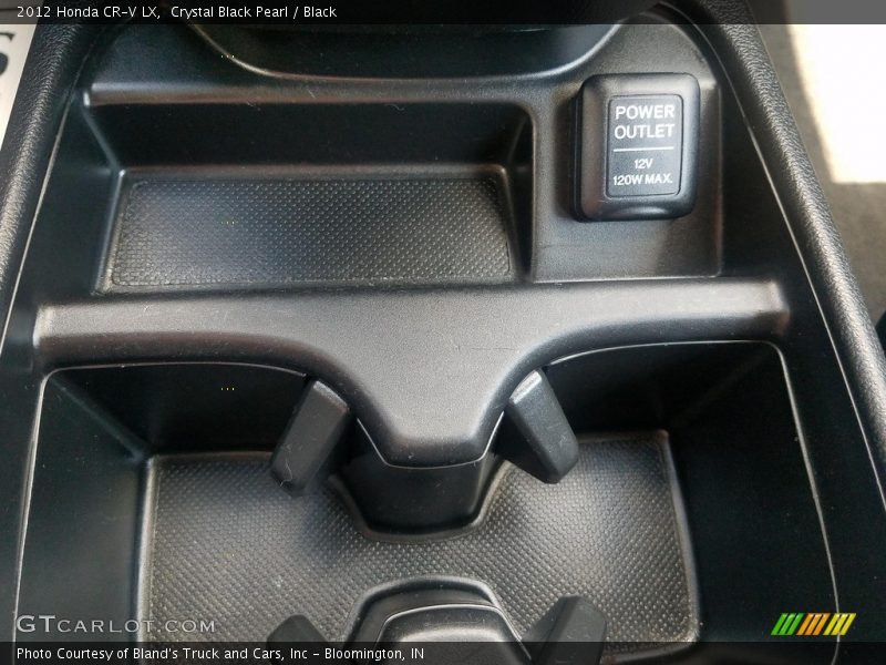 Crystal Black Pearl / Black 2012 Honda CR-V LX