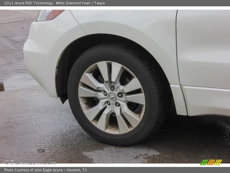 White Diamond Pearl / Taupe 2011 Acura RDX Technology