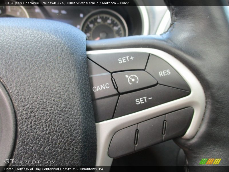 Billet Silver Metallic / Morocco - Black 2014 Jeep Cherokee Trailhawk 4x4