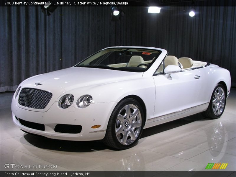 Glacier White / Magnolia/Beluga 2008 Bentley Continental GTC Mulliner