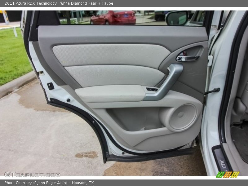 White Diamond Pearl / Taupe 2011 Acura RDX Technology