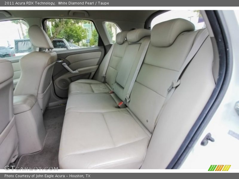 White Diamond Pearl / Taupe 2011 Acura RDX Technology