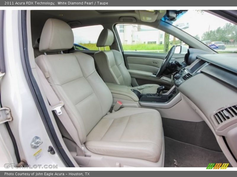 White Diamond Pearl / Taupe 2011 Acura RDX Technology