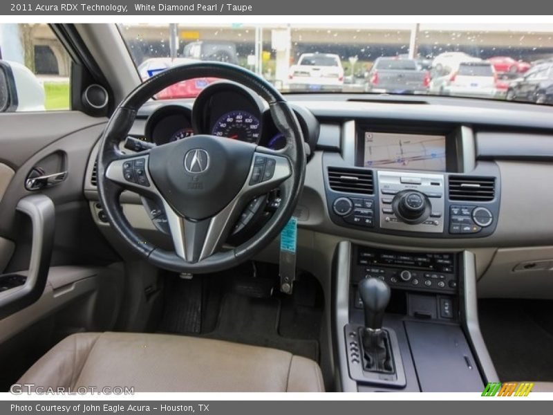 White Diamond Pearl / Taupe 2011 Acura RDX Technology