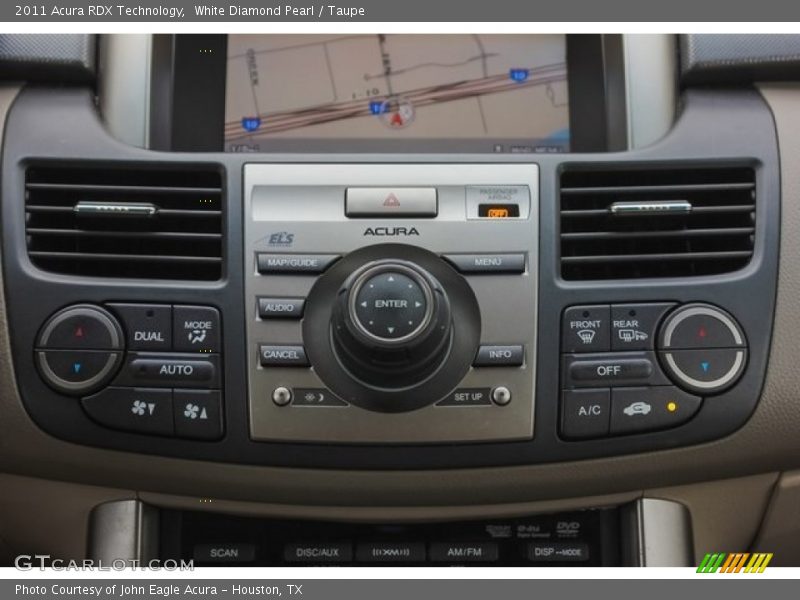 White Diamond Pearl / Taupe 2011 Acura RDX Technology