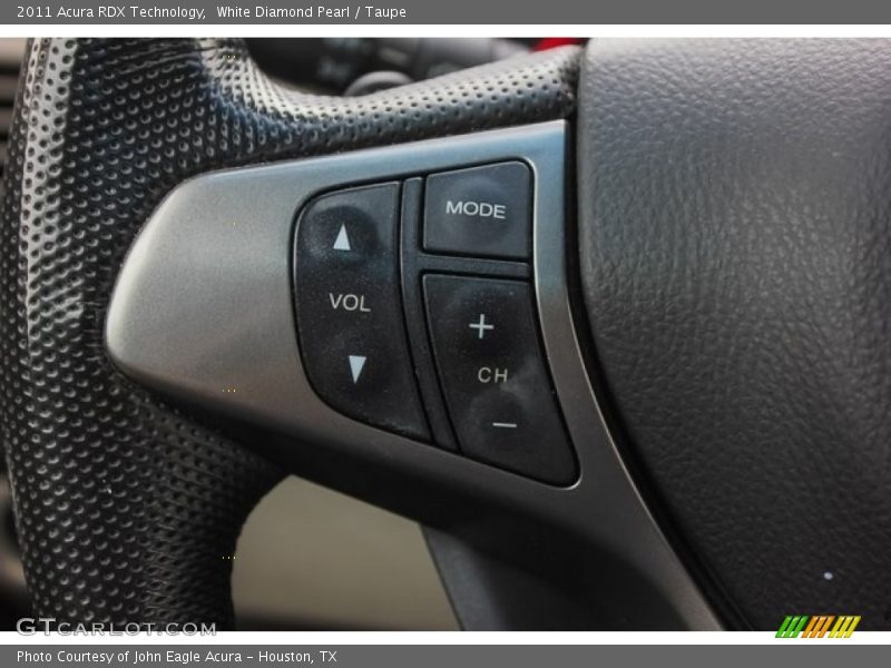 White Diamond Pearl / Taupe 2011 Acura RDX Technology