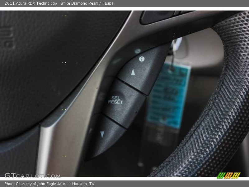 White Diamond Pearl / Taupe 2011 Acura RDX Technology