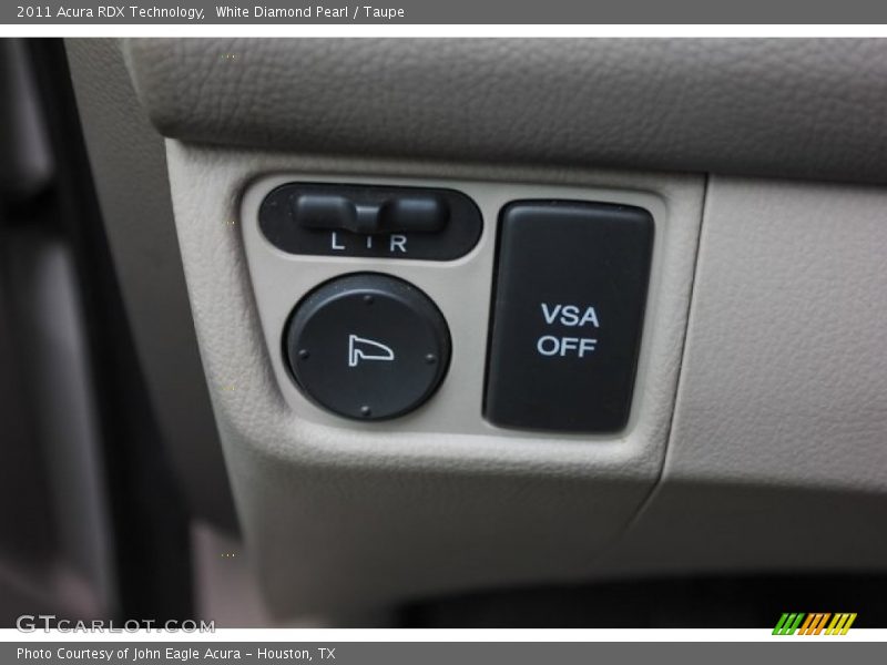 White Diamond Pearl / Taupe 2011 Acura RDX Technology