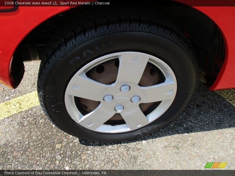 Sport Red Metallic / Charcoal 2008 Chevrolet Aveo Aveo5 LS