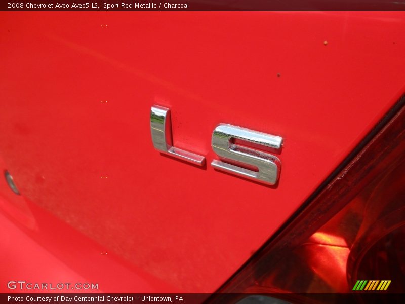Sport Red Metallic / Charcoal 2008 Chevrolet Aveo Aveo5 LS
