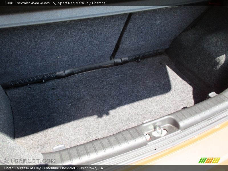Sport Red Metallic / Charcoal 2008 Chevrolet Aveo Aveo5 LS