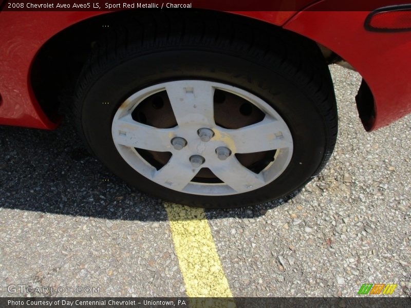 Sport Red Metallic / Charcoal 2008 Chevrolet Aveo Aveo5 LS