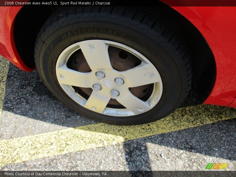 Sport Red Metallic / Charcoal 2008 Chevrolet Aveo Aveo5 LS