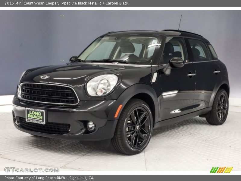 Absolute Black Metallic / Carbon Black 2015 Mini Countryman Cooper