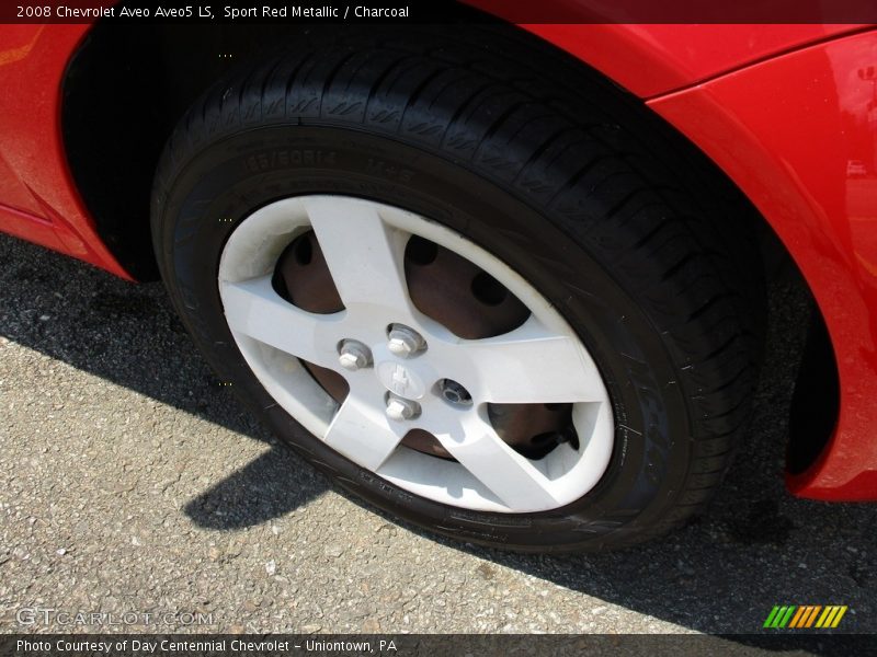 Sport Red Metallic / Charcoal 2008 Chevrolet Aveo Aveo5 LS
