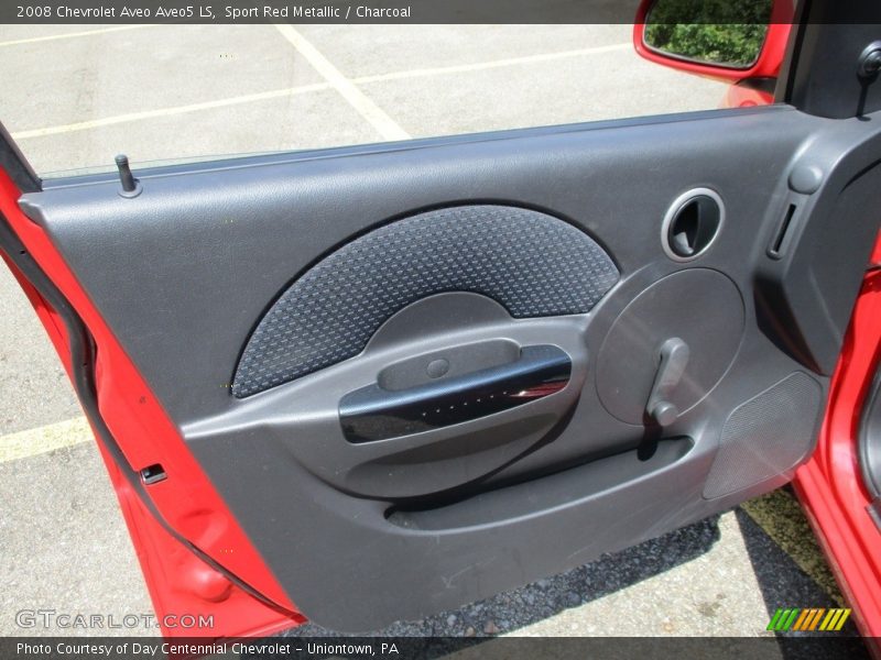 Sport Red Metallic / Charcoal 2008 Chevrolet Aveo Aveo5 LS