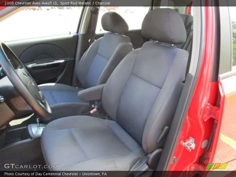 Sport Red Metallic / Charcoal 2008 Chevrolet Aveo Aveo5 LS