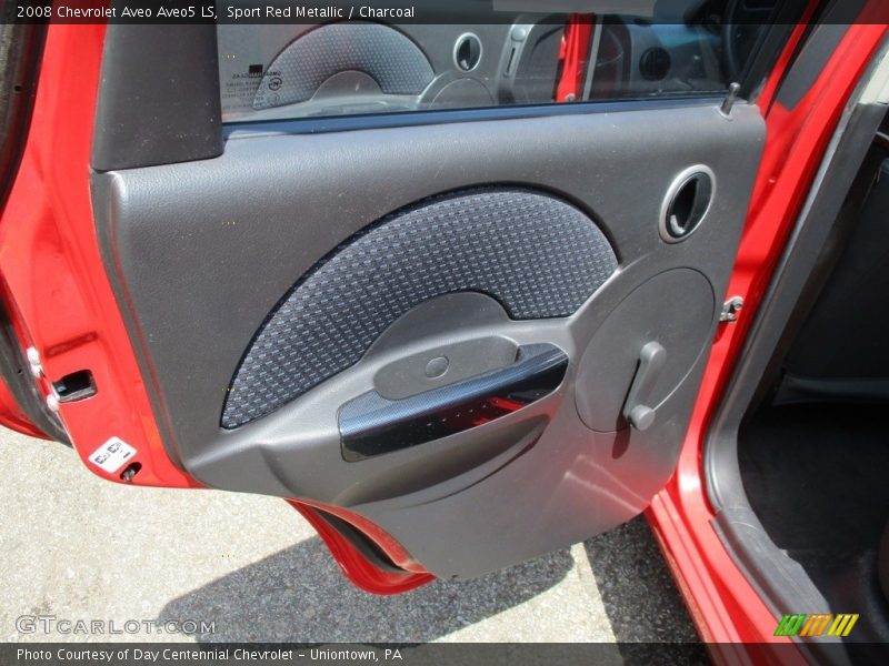 Sport Red Metallic / Charcoal 2008 Chevrolet Aveo Aveo5 LS