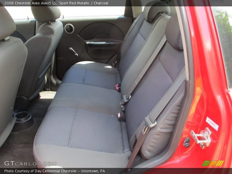 Sport Red Metallic / Charcoal 2008 Chevrolet Aveo Aveo5 LS