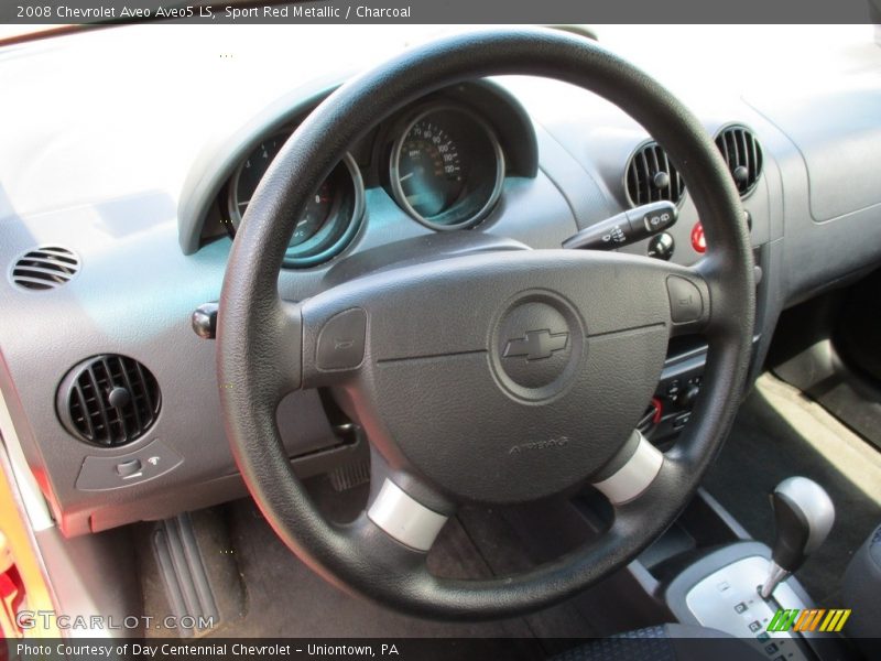 Sport Red Metallic / Charcoal 2008 Chevrolet Aveo Aveo5 LS
