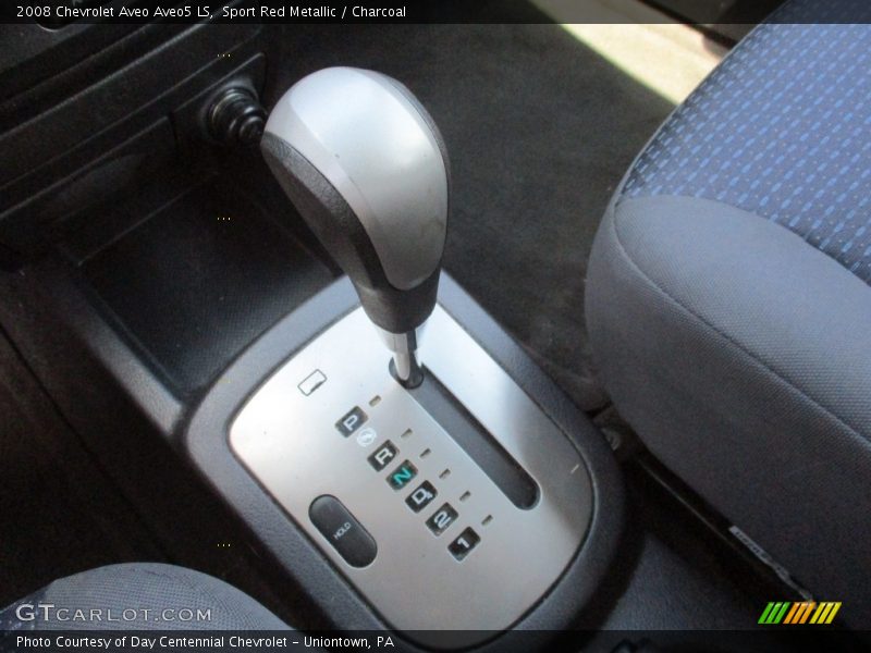 Sport Red Metallic / Charcoal 2008 Chevrolet Aveo Aveo5 LS