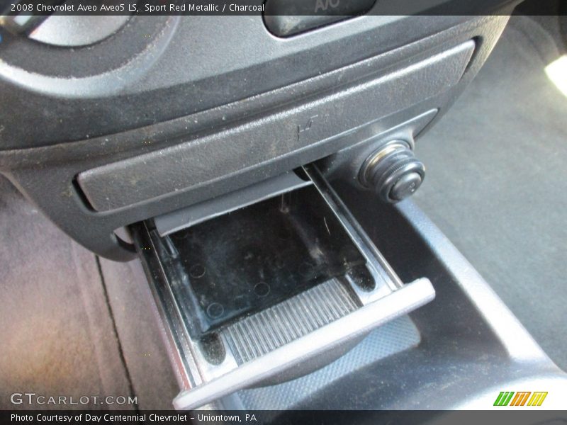 Sport Red Metallic / Charcoal 2008 Chevrolet Aveo Aveo5 LS