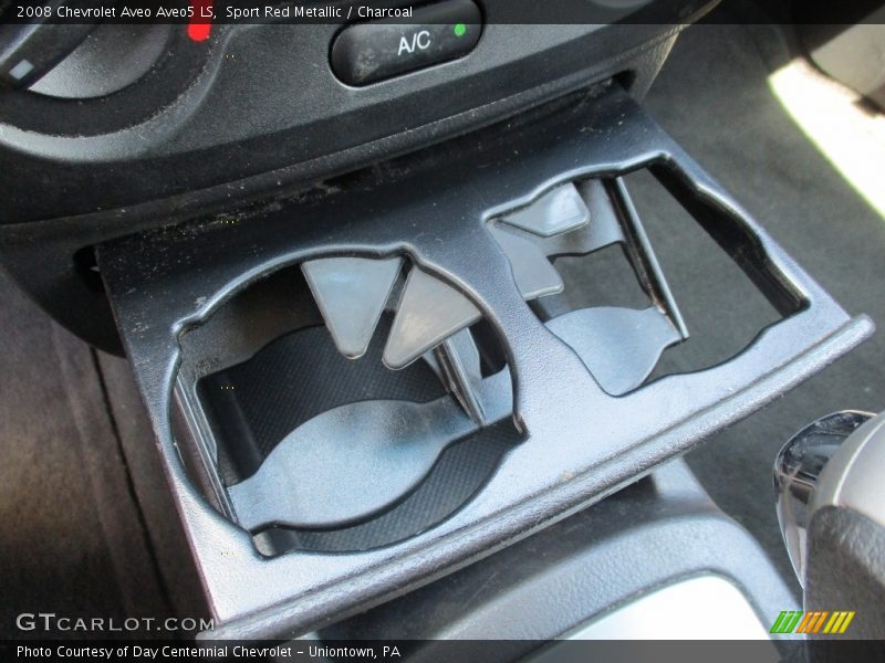 Sport Red Metallic / Charcoal 2008 Chevrolet Aveo Aveo5 LS