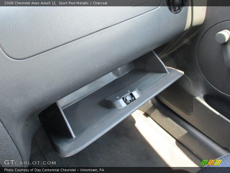 Sport Red Metallic / Charcoal 2008 Chevrolet Aveo Aveo5 LS