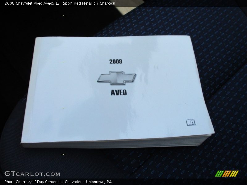 Sport Red Metallic / Charcoal 2008 Chevrolet Aveo Aveo5 LS
